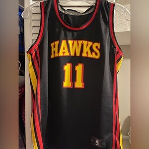 Fanatics Black and Red Hawks Jersey
